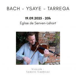 Concert violon Senven-Léhart 