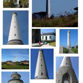 Phare de Trézien, ancienne maison du gardien du phare et exposition  «Le balisage dans le chenal du Four» 