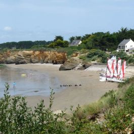 Plage de Poudrantais 