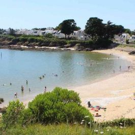 Plage des Barges à Billiers 