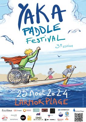 LE YAKA PADDLE FESTIVAL REVIENT EN FORCE POUR SA TROISIÈME ÉDITION À LARMOR-PLAGE